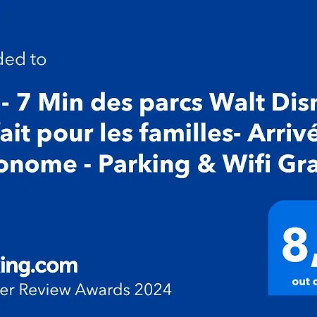 Lys Parfait Pour Les Familles - 7 Min Disneyland - Parking&wifi